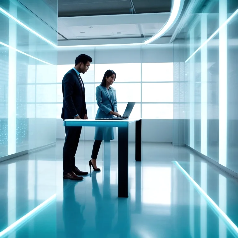 Icon representing AI deployment